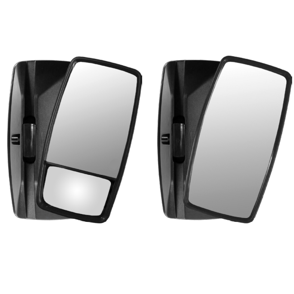 britax side mirror BRITAX MIRROR HEADS - BLACK ABS