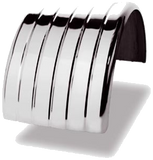 LELOX SINGLE MUDGUARD - 630MM WIDE- CURVED EDGE - GROOVE & NO GROOVE
