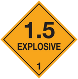 SINGULAR DANGEROUS GOODS SIGNS