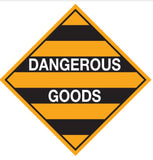 SINGULAR DANGEROUS GOODS SIGNS