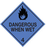 SINGULAR DANGEROUS GOODS SIGNS