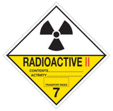 SINGULAR DANGEROUS GOODS SIGNS