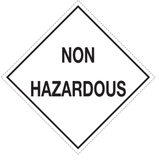 SINGULAR DANGEROUS GOODS SIGNS