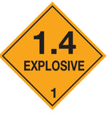 SINGULAR DANGEROUS GOODS SIGNS