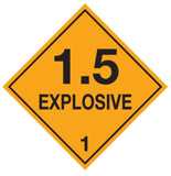 SINGULAR DANGEROUS GOODS SIGNS
