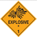 SINGULAR DANGEROUS GOODS SIGNS