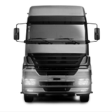 BRITAX MIRROR HEADS - BLACK ABS - ELECTRIC MIRROR HEAD & SPOTTER - TO SUIT EUROPEAN STYLE TRUCKS