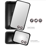BRITAX MIRROR HEADS - BLACK ABS - ELECTRIC MIRROR HEAD & SPOTTER - TO SUIT EUROPEAN STYLE TRUCKS