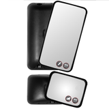 BRITAX MIRROR HEADS - BLACK ABS - ELECTRIC MIRROR HEAD & SPOTTER - TO SUIT EUROPEAN STYLE TRUCKS