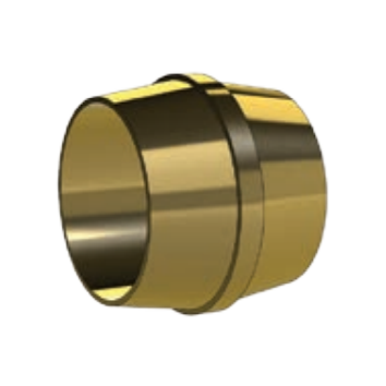 DOT COMPRESSION FITTING - OLIVE - IMPERIAL TUBE