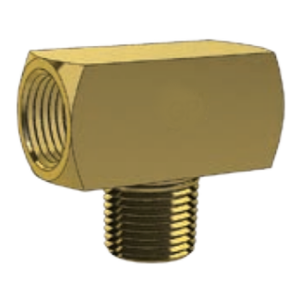 BRASS FITTING - MALE BRANCH TEE - IMPERIAL