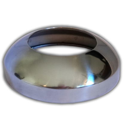 STAINLESS STEEL HUBCAP 8-3/16” WITH INSPECTION HOLE