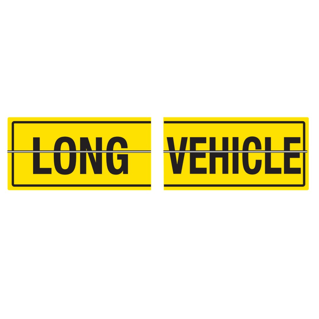 1200MM X 450MM - OVERSIZE CUT - CLASS 2 MATERIAL - STICKER/ ALUMINIUM ...