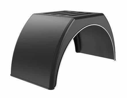 500MM WIDE FLAT TOP TRUCK MUDGUARDS Von Pace Group