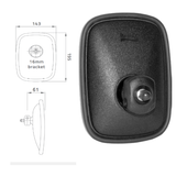 BRITAX MIRROR HEADS - BLACK ABS MIRROR HEADS - TO SUIT RANGE OF VEHICLES
