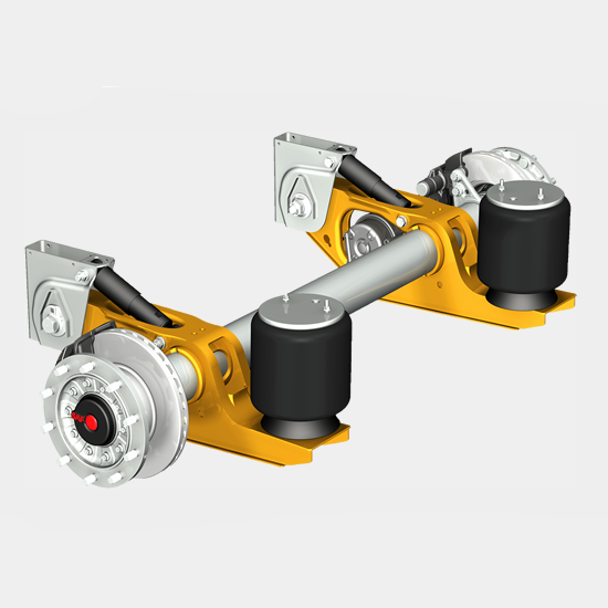 SAF-HOLLAND TRAILER AXLES AND SUSPENSION SYSTEMS - AIR SUSPENSION - SAF INTRADISC WITH AIRVENT