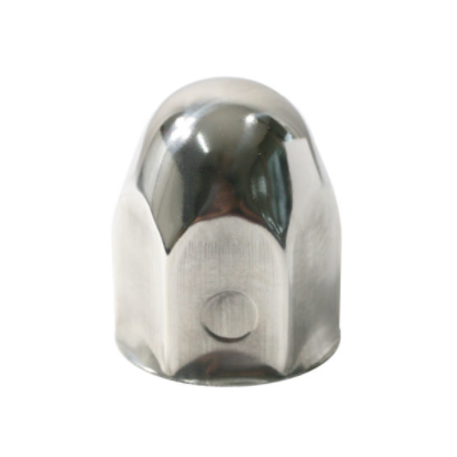 NUT COVER STAINLESS STEEL 38MM REAR SMALL FLARE