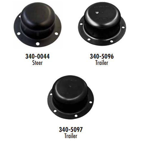 STEMCO STAMPED STEEL HUB CAPS