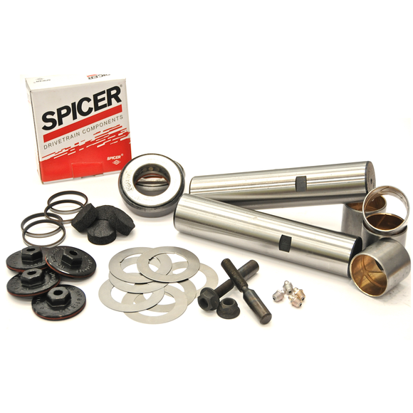 SPICER® STEER AXLE KING PIN KITS & TIE ROD COMPONENTS