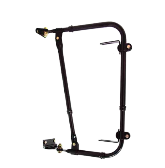 BRITAX MIRROR HEADS - BRACKET ONLY - BLACK STEEL ADJUSTABLE - TO SUIT WEST COAST STYLE TRUCKS