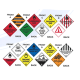 CAB PACK DANGEROUS GOODS TRANSPORT SIGNS