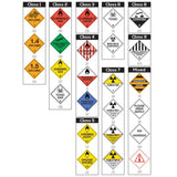 SINGULAR DANGEROUS GOODS SIGNS