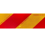 1600MM X 90MM - DO NOT OVERTAKE TURNING VEHICLE - CLASS 1 MATERIAL - STICKER